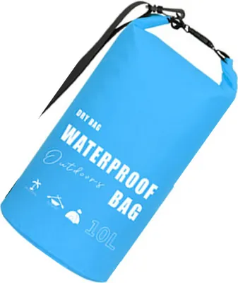 Produktbild von INF 10L Wasserdichter Packsack - Perfekt für Outdoor-Abenteuer Blau