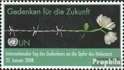 Produktbild von Briefmarken UNO - Wien 2008 Mi 521 (kompl.Ausg.) gestempelt Holocaust-Gedenktag