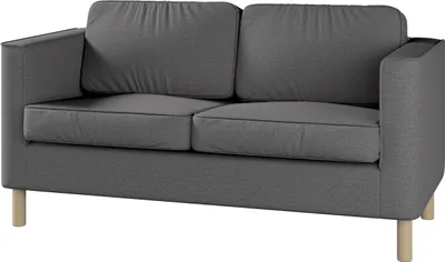 Produktbild von Dekoria Bezug für Pärup 2-Sitzer Sofa, dunkelgrau, 165 x 80 x 86
