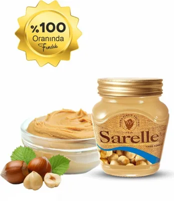Produktbild von Sarelle Haselnuss Creme Nussaufstrich Brotaufstrich im Glas 350g