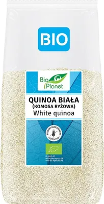 QUINOA BIAŁA (KOMOSA RYŻOWA) BEZGLUTENOWA BIO 500 g - BIO PLANET