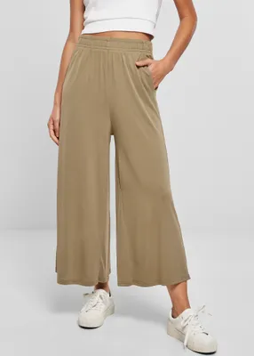 Obrázok produktu pre Urban Classics - Dámske modalové nohavice khaki - M