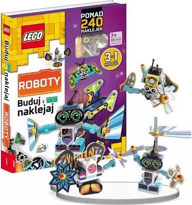 Image de Lego Buduj i Naklejaj Roboty książka