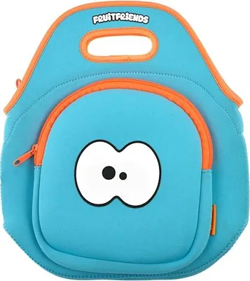 Produktbild von Neopren-Rucksack-Lunchbox, hellblau