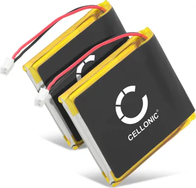 Image de subtel 2x Batterie pour Casque micro Compatible avec Sony WH-1000xM3, WH-1000MX4, LIS1662HNPC - (1000mAh, 3.7V)