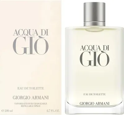 Obrázek produktu pro Armani Acqua Di Gio Pour Homme Edt Spray Refillable
