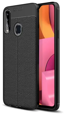 Zdjęcie produktu dla Etui na telefon komórkowy NALIA do Samsung Galaxy A20s, skórzane etui na telefon