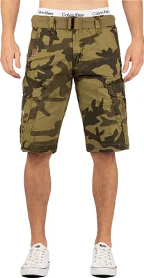 Produktbild von Geographical Norway Herren Sommer Shorts bapeanut Camo_Mastic XXL