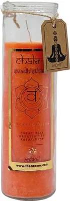 Obrázek produktu pro ARÔME Svíce čakra, vůně orchidej a granátové jablko, 320 g, Kreativita