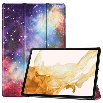 Image de Étui Wake UP Smart Cover 3folt pour Samsung Galaxy Tab S10 Plus / S9 Plus FE