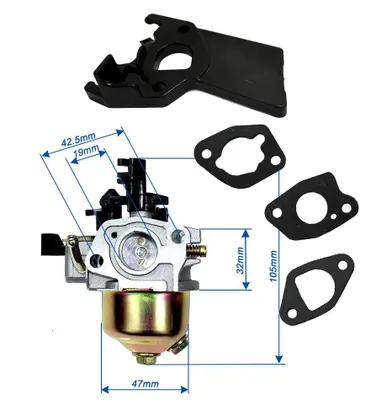 Image de Carburateur pour moteur Honda GX GX160 GX200 5,0 - 6,5 CV