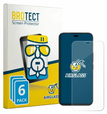 Produktbild von 6x BROTECT Schutzglas für Honor 400 Pro Schutzfolie Panzer Folie Glas Display Schutz klar