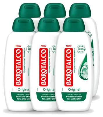 Produktbild von 6 x Borotalco Original Douchegel - 250 ml - Vorteilspackung - 6 Stücke