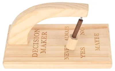 Produktbild von Holz-Magnettafel zur Entscheidungsfindung