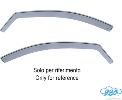 Produktbild von Fronteinschnappbare DGA-Windabweiser für Fiat 500X 02/15>