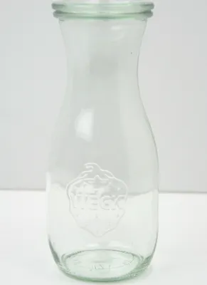 Obrázok produktu pre 6 x fľaša na džús Weck 0,5 l sklenená fľaša na konzervovanie