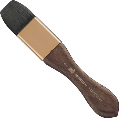 Image de Princeton Brush Neptune Pinceau plat 1 1 pièce