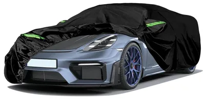 Produktbild von Autoabdeckung wasserdicht für Porsche 718 Boxster/Cayman 6-Schicht Allwetter-Vollgarage