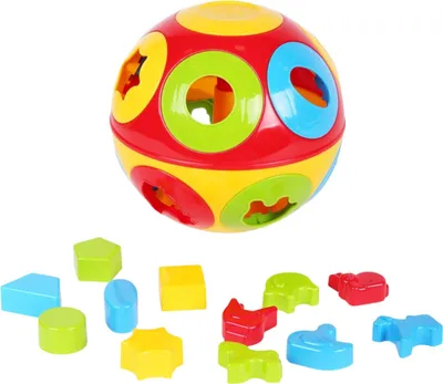 Produktbild von Ball Sorter Smart Toddler Set Formen Farben Tiere Blöcke