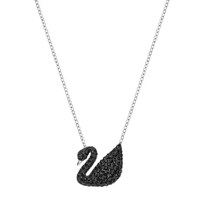 Produktbild von Swarovski 5347329 Kette mit Anhänger Iconic Swan Schwarz