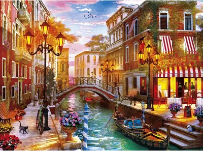 Produktbild von Clementoni Sunset over Venice, 500 Stück(e), Landschaft, 10 Jahr(e)