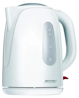 Obrázok produktu pre MPM MCZ-82, 1,7 L, 2200 W, Biela, Indikátor úrovne vody, Bezšnúrový, Filtrovanie