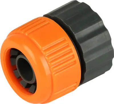 Image de Raccord de tuyau Smith Premium 1/2 - 5/8 pouces, plastique, filetage femelle 3/4 | Raccord de tuyau robuste pour tuyau d'arrosage | Raccord universel pour robinet, adaptateur pour tuyau d'arrosage, accessoires d'arrosage