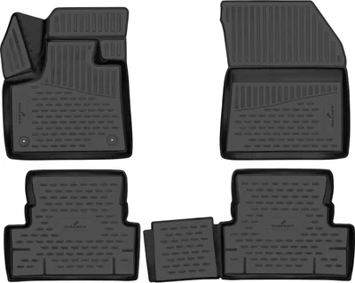 Produktbild von WALSER XTR Gummi Fussmatten Auto für Peugeot 3008 SUV 2016-2020, 100% passgenaue Auto Fußmatten, robuste Universal Fußmatte Auto, Gummimatten Auto, Auto Fussmatten Gummi, Auto Gummimatten