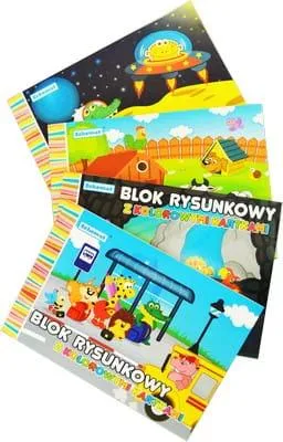 Obrázok produktu pre Blok poznámok, 20 kusov, formát A4, farebný