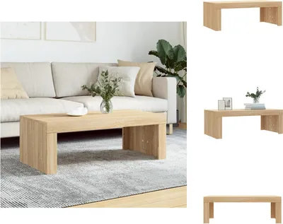 Obrázok produktu pre vidaXL Konferenčný stolík Sonoma dub 102x50x36 cm materiál na báze dreva - Konferenčné stolíky