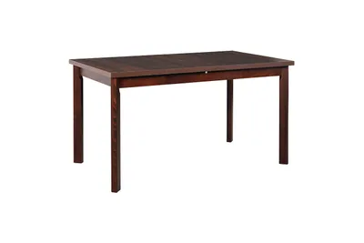 Produktbild von Esstisch LEON 5P Nussbaum ausziehbar, Maße 120-150x80x78 cm, 32 mm Tischplatte
