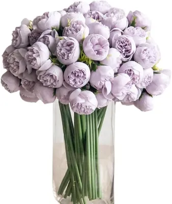 Produktbild von Kunstblumen Ranunkeln, 18 Stück, 30 cm, mit 54 Blütenköpfen, für Dekoration