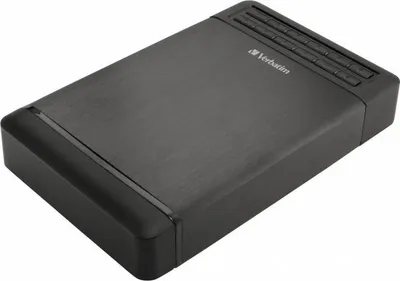 Produktbild von Verbatim Secure Desktop-Festplattengehäuse mit Keypad-Zugang, HDD-Gehäuse, 3.5", SATA, Serial ATA II, Serial ATA III, Hot-Swap, USB Anschluss, Schwarz