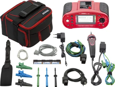 Produktbild von BENNING Installationsprüfgerät IT130 VDE0100 m.PC-Software USB/RS232 044103