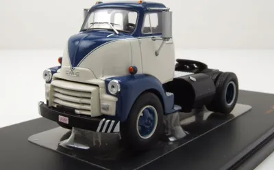 Produktbild von ixo models TR150 GMC 950 COE Zugmaschine 1954 weiß blau 1:43