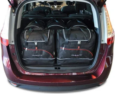 Immagine prodotto di Borse da bagagliaio RENAULT GRAND SCENIC 2009-2016 5pezzi KJUST