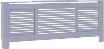 Obrázek produktu pro vidaXL MDF kryt radiátoru šedý 205 cm