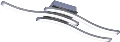 Produktbild von Reality Leuchten LED Deckenleuchte Route 3-flg., nickel matt