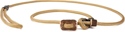 Produktbild von Mystique® Field trial Moxonleine Retrieverleine 6mm 130cm mit Zugbegrenzung beige