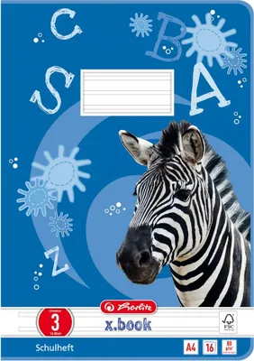 Produktbild von 5 Herlitz Schulhefte / A4 / 16 Blatt / Lineatur 03