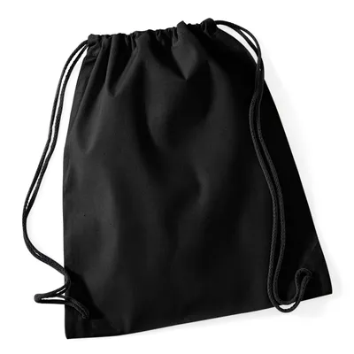 Produktbild von Westford Mill Sport Sack - 12 Liter BC1219 (Einheitsgröße) (Schwarz/Schwarz)