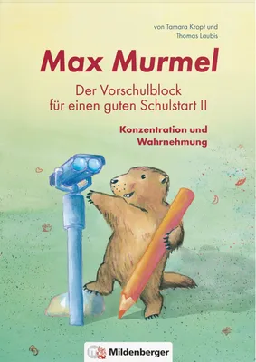 Produktbild von Max Murmel: Der Vorschulblock für einen guten Schulstart II
