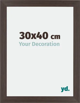 Produktbild von Bilderrahmen, 30x40 cm, Eiche Dunkel, MDF, Mura