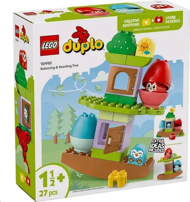 Obrázek produktu pro LEGO DUPLO Houpací a skládací strom, Sada na stavění, 1,5 rok/roky, Plast, 27 kusů, 611 g