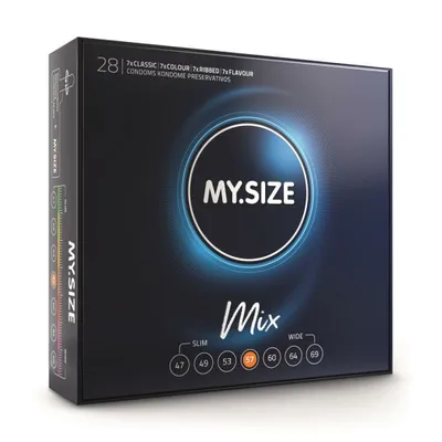 Produktbild von My Size Mix Größe 57 Box mit 28 Einheiten