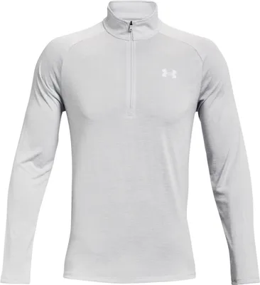 Produktbild von Under Armour Herren Tech Shirt mit 1/2-Zip Langarm - 1328495, Farbe:Grau, Textil:XXL