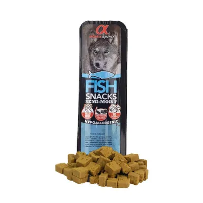 Obrázok produktu pre Alpha Spirit Dog Pamlsok Ryba 35g