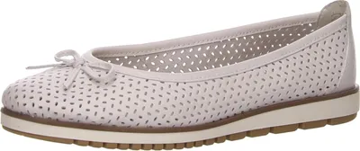 Produktbild von Tamaris Ballerina in weiss/weiss kombi, Gr. 41