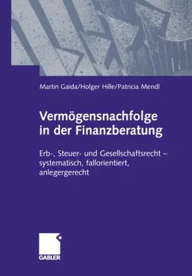 Obrázok produktu pre Vermögensnachfolge in der Finanzberatung