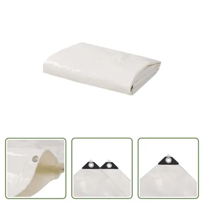 Produktbild von The Living Store Abdeckplane 650 g/m² 2x3 m Weiß